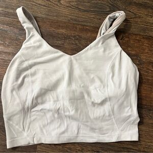 Lululemon Athletica White Align Tank Top
